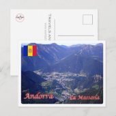 Andorra - La Massana - Postkarte (Vorne/Hinten)