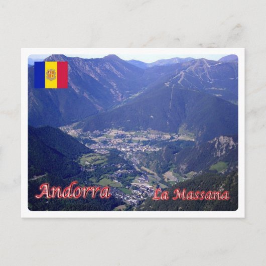 Andorra - La Massana - Postkarte (Vorderseite)