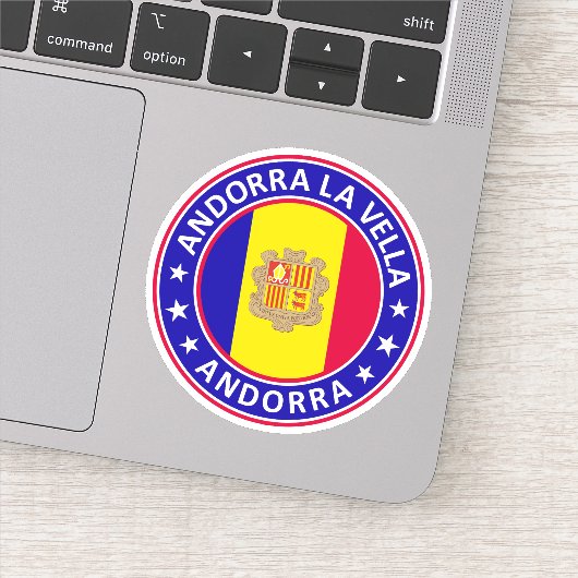 Andorra la Vella Aufkleber (Detail)