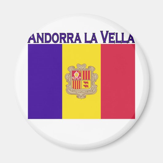 Andorra la Vella Magnet (Vorne)