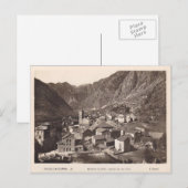 Andorra la vella postkarte (Vorne/Hinten)