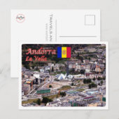 Andorra - La Vella - Postkarte (Vorne/Hinten)