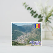 Andorra - La Vella - Postkarte (Stehend Vorderseite)