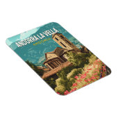 Andorra la Vella Reisen Vintag Magnet (Rechte Seite)