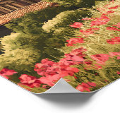 Andorra la Vella Reisen Vintag Poster (Ecke)