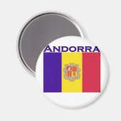 Andorra Magnet (Vorderseite/Rückseite)