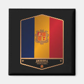 Andorra Magnet (Vorne)