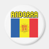 Andorra Magnet (Vorne)