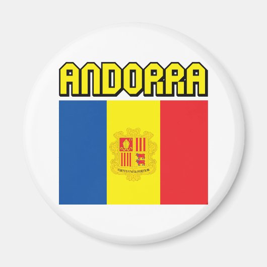Andorra Magnet (Vorne)