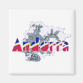 Andorra Magnet (Vorne)