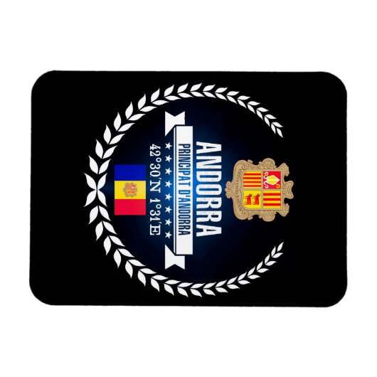 Andorra Magnet (Horizontal)