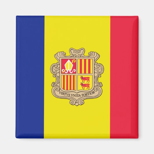 Andorra Magnet (Vorne)