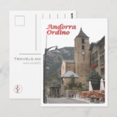 Andorra - Ordino - Postkarte (Vorne/Hinten)