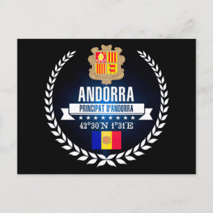 Andorra Postkarte