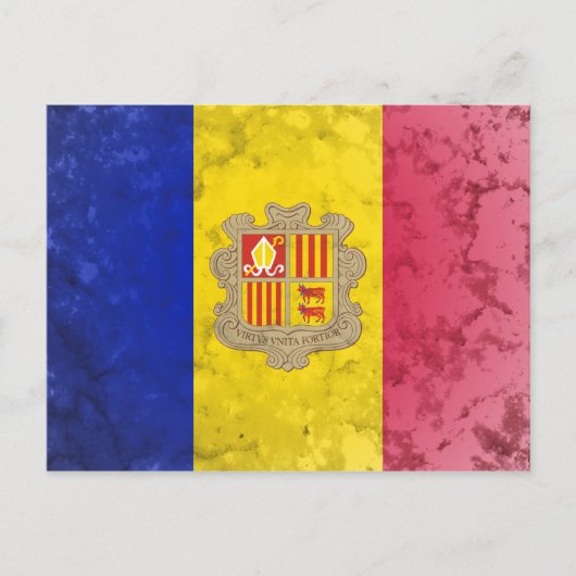 Andorra Postkarte (Vorderseite)