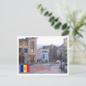 Andorra Postkarte (Stehend Vorderseite)