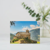 Andorra, Pyrenäen Postkarte (Stehend Vorderseite)