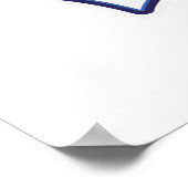 Andorra-Retrologo Poster (Ecke)