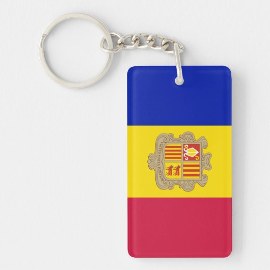Andorra Schlüsselanhänger (Vorderseite)