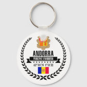 Andorra Schlüsselanhänger (Vorderseite)