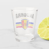 Andorra Schnapsglas (Rückseite)