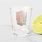 Andorra Schnapsglas (Rückseite)