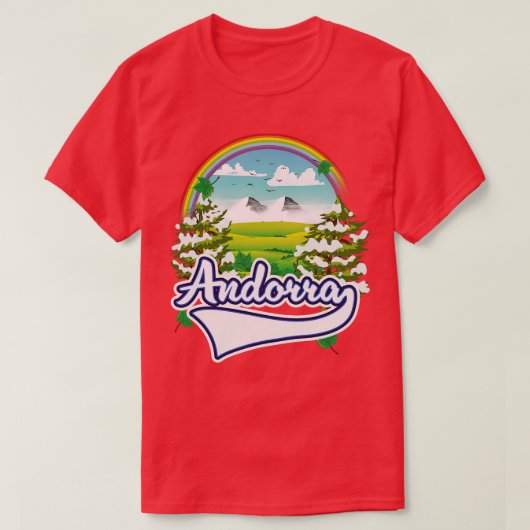 Andorra T-Shirt (Design vorne)