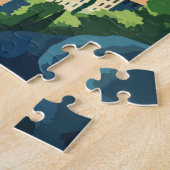 Andorra Travel Art Vintag Puzzle (Seite)