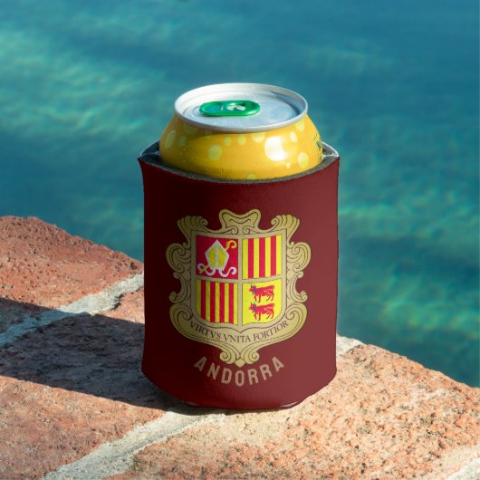 Andorra Wappen Dosenkühler (In Situ Pool)