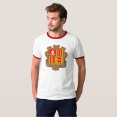 Andorra-Wappen T - Shirt (Vorne ganz)