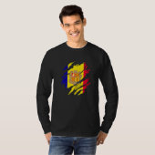 Andorran Flag Andorra T-Shirt (Vorne ganz)