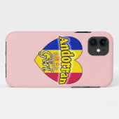Andorran Girl Case-Mate iPhone Hülle (Rückseite (Horizontal))