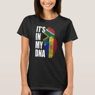 Andorran und Südafrika - DNA-Flaggen T-Shirt