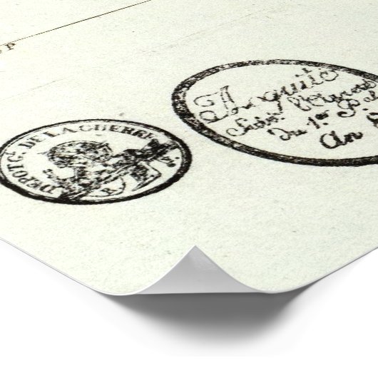 Andorre Poster (Ecke)