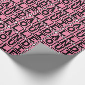 Andouille, Yummy-Wurst Geschenkpapier (Ecke)