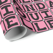 Andouille, Yummy-Wurst Geschenkpapier (Rolleneckpunkt)