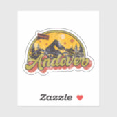 Andover, Connecticut Aufkleber (Blatt)