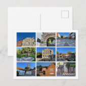 Andover Postkarte (Vorne/Hinten)