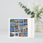 Andover Postkarte (Stehend Vorderseite)