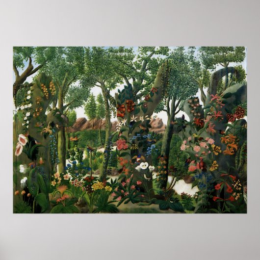 Andre Bauchant - Vintages Paradies Poster (Vorne)