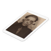 André Breton, Schriftstellerin Magnet (Linke Seite)
