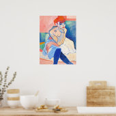 Andre Derain Frau in einem Hemd Kunstprint Poster (Küche)