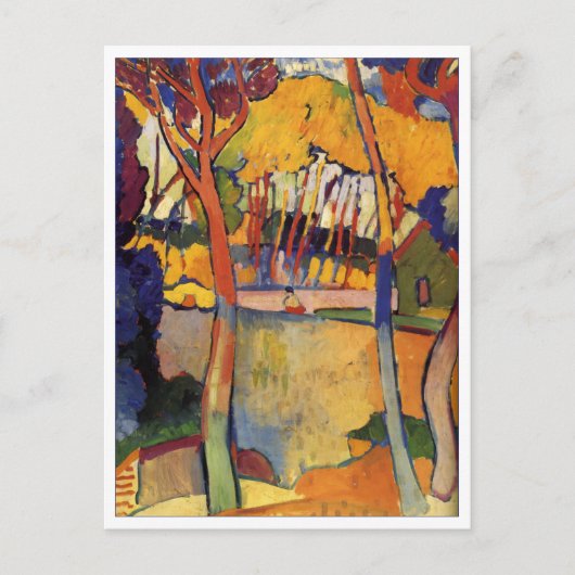 Andre Derain Three Trees Fine Art Postkarte (Vorderseite)