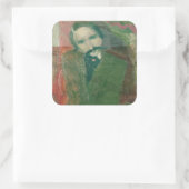 Andre Gide, 1892 Quadratischer Aufkleber (Tasche)