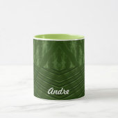 ANDRE ~ GLOSSY 3D Glossy Green ~ Tasse (Zentrum)