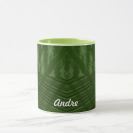 ANDRE ~ GLOSSY 3D Glossy Green ~ Tasse