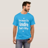 Andre Personalisiert Name Birthday Gift T-Shirt (Vorne ganz)
