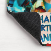 ANDRE ~ Spielzeugroboter ~ Mousepad (Ecke)