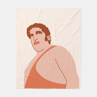 Andre the Giant Fleecedecke