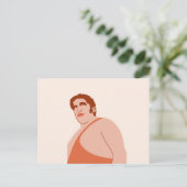 Andre the Giant Postkarte (Stehend Vorderseite)